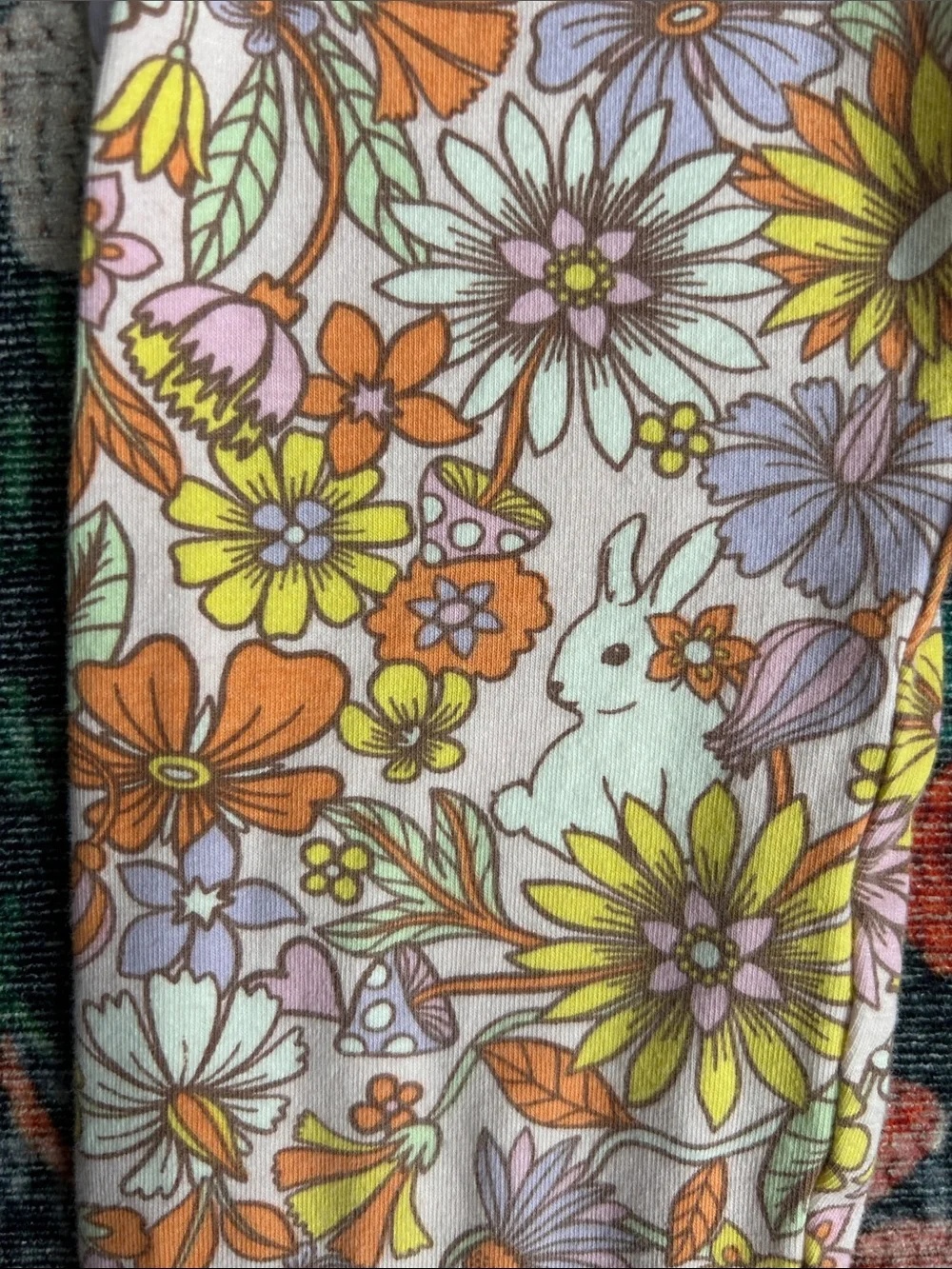 Gap Floral Bunny Leggings, 4T